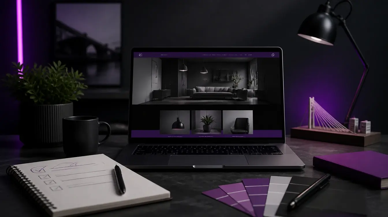A crafted website shown across desktop and mobile screens